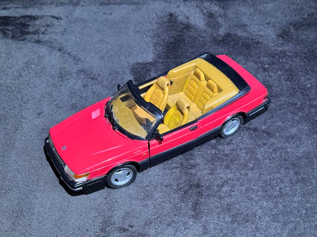 ミニカー ANSON SAAB 900 Turbo Cabriolet
