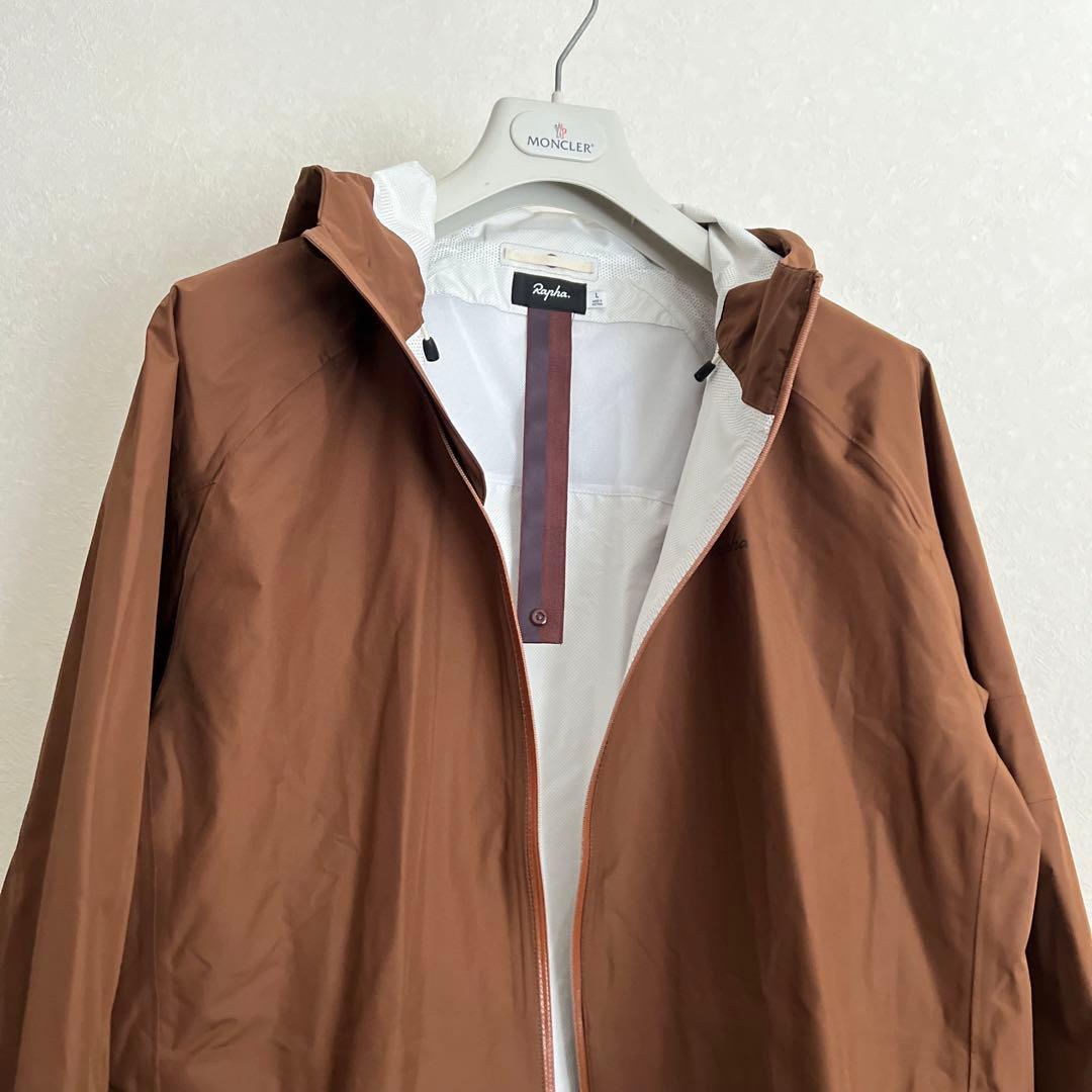 美品 Rapha 機能性 ラファ ナイロン ジャケット 防水 撥水 L