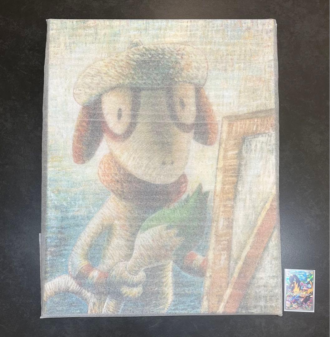 【希少】ゴッホ展ピカチュウキャンバスアート全種Mサイズ【新品】