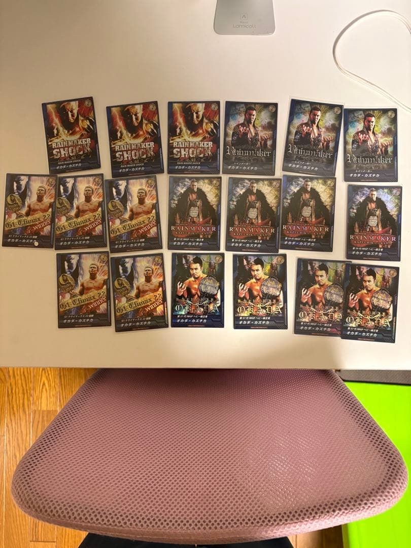 SS　キングオブプロレスリング　RRRオカダカズチカ 19枚