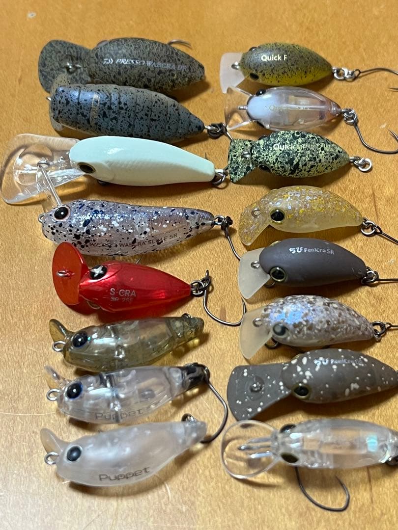 エリアトラウト　クランク46個セット