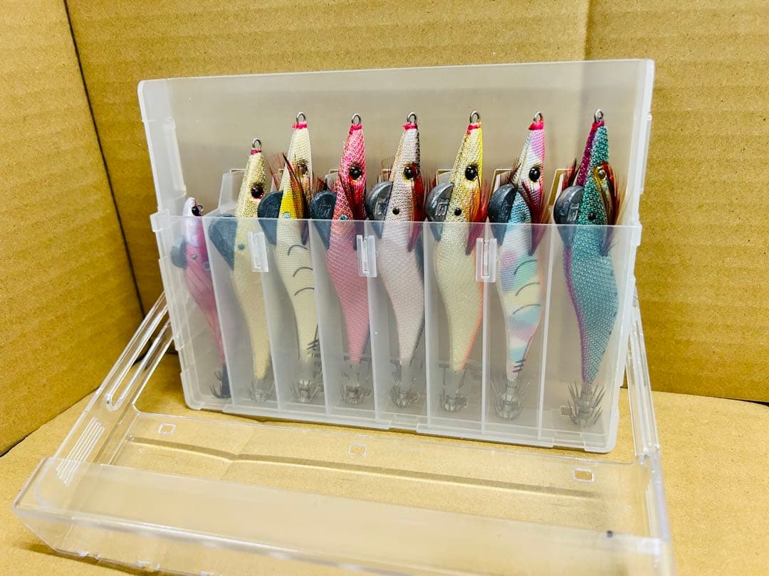 餌木　ダートマックス　エギマル ケースセット　８個