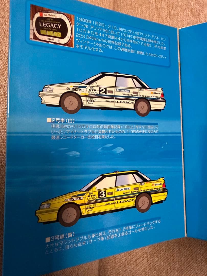 トミカリミテッドヴィンテージネオ　スバル　レガシー　Vol.1,2