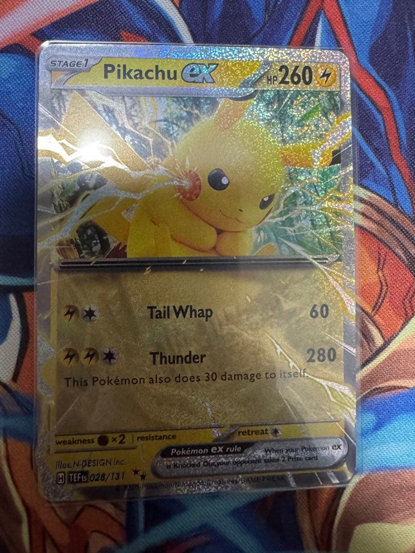 ピカチュウex 英語版　Pikachu ex