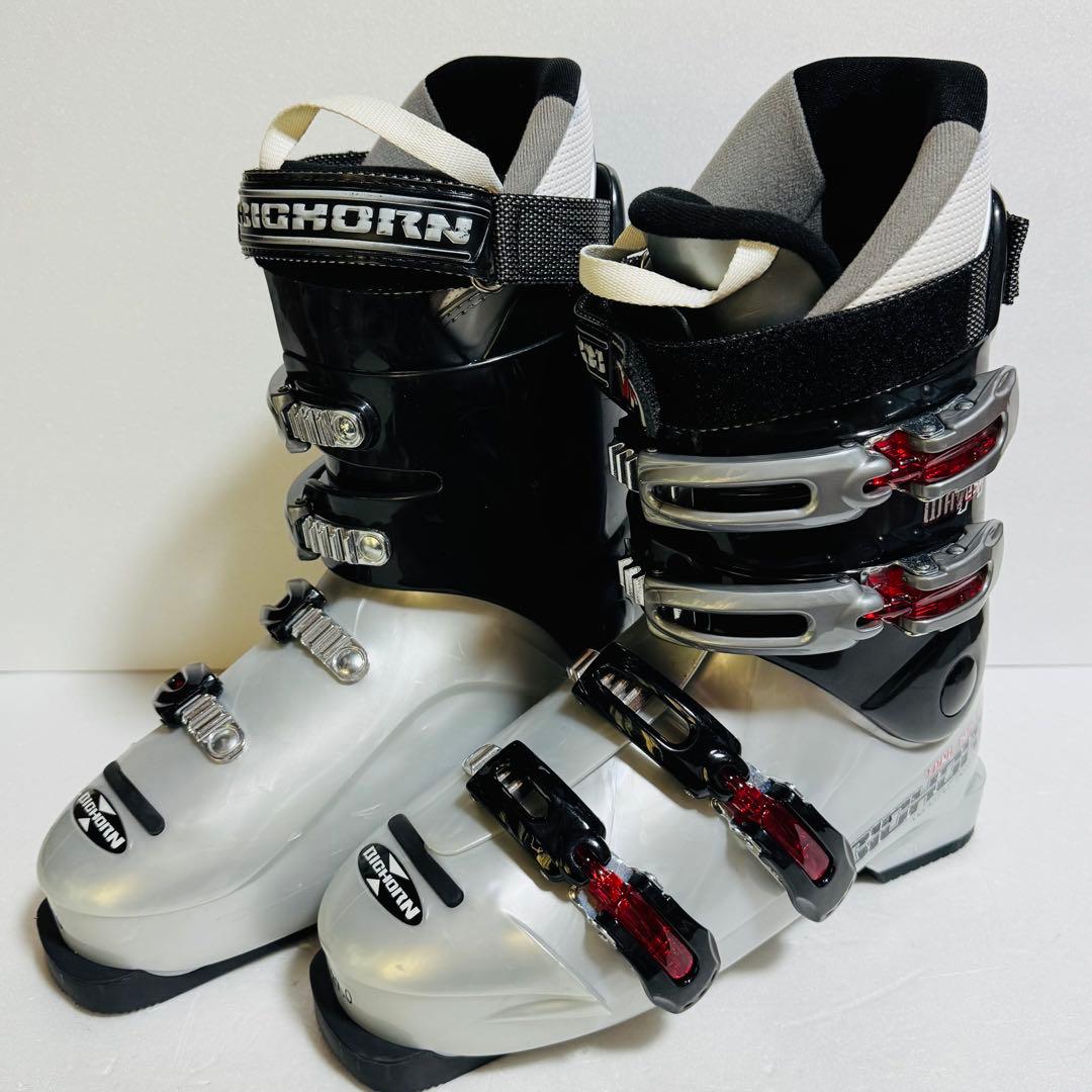 スキーブーツ27cm BIG HORN スキー用ブーツ 黒色ブラック初心者格安