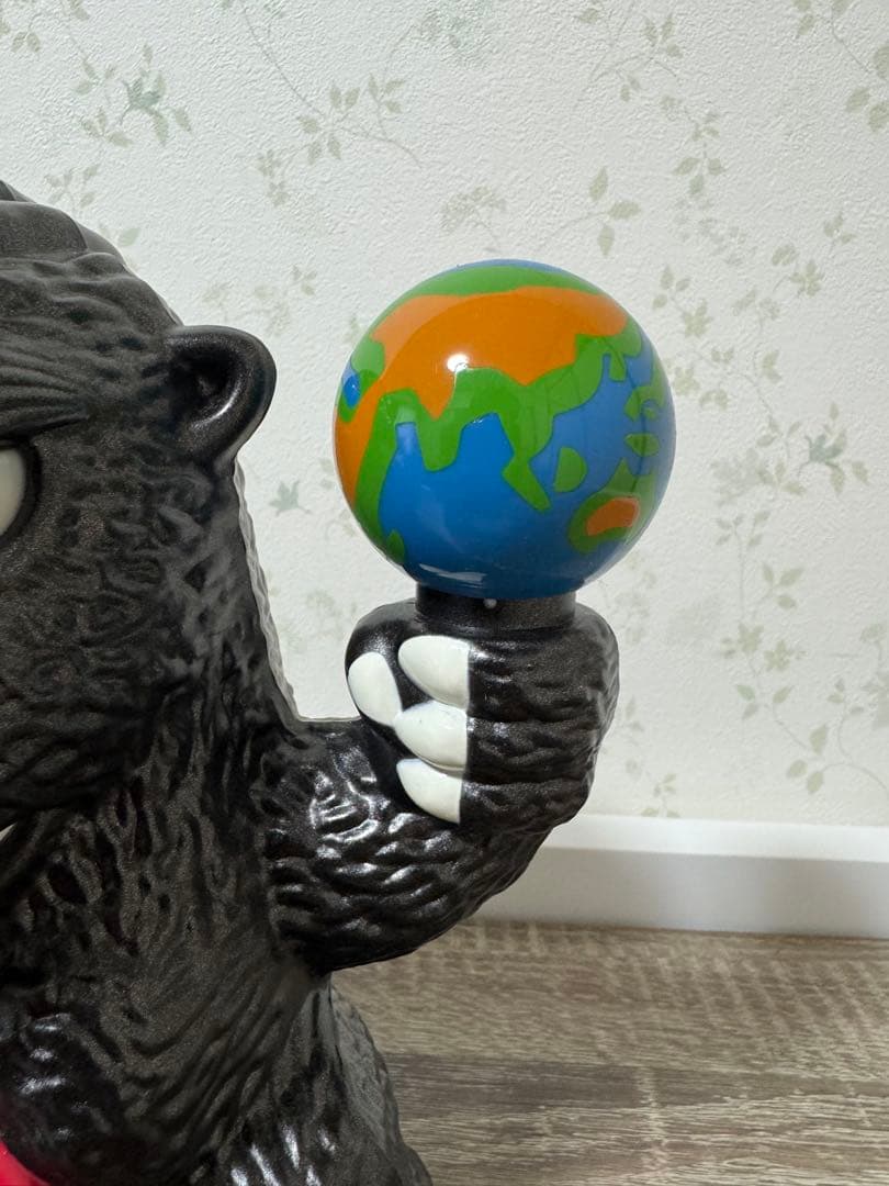 ゴジラ　目覚まし時計　動作確認済　フィギュア型