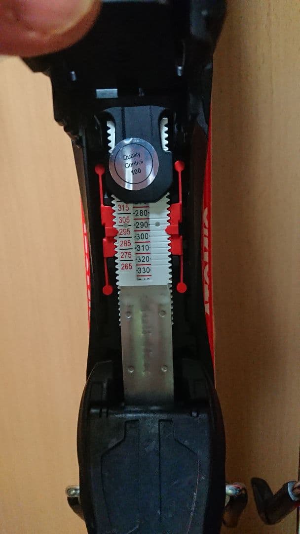 ATOMIC 178cm GS 簡単調整265〜360㎜ レッドスター R17