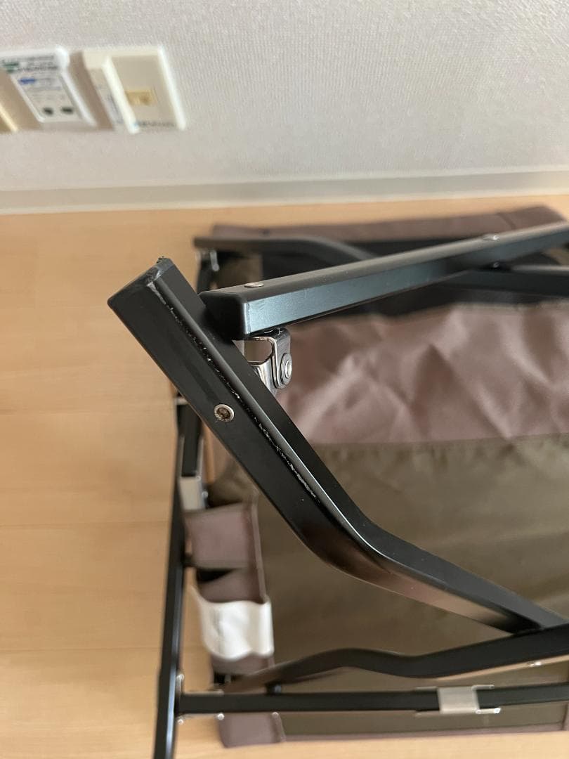 （美品）( peak) ローチェアショートグレー LV-093GY