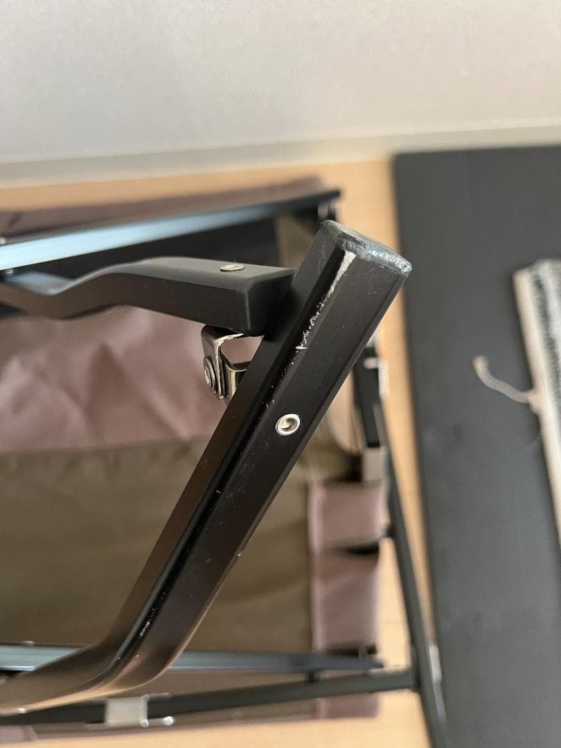 （美品）( peak) ローチェアショートグレー LV-093GY