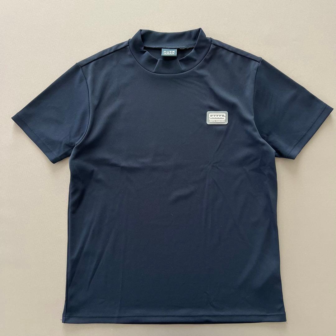 muta MARINE ムータマリン　ロゴマーク　モックネック　シャツ　メンズ