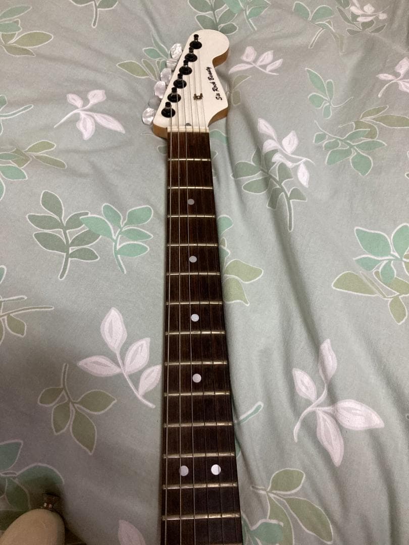 エレキギター ホワイト シングルコイル