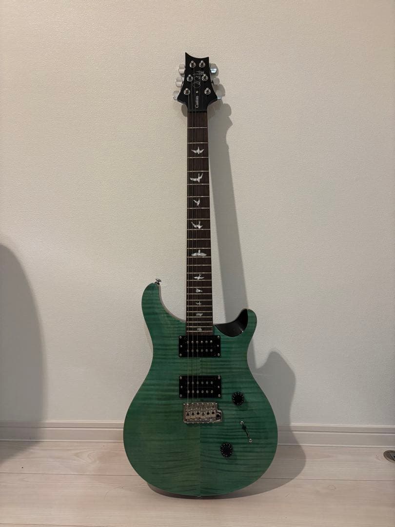 【美品】PRS SE custom24 エメラルドグリーン系