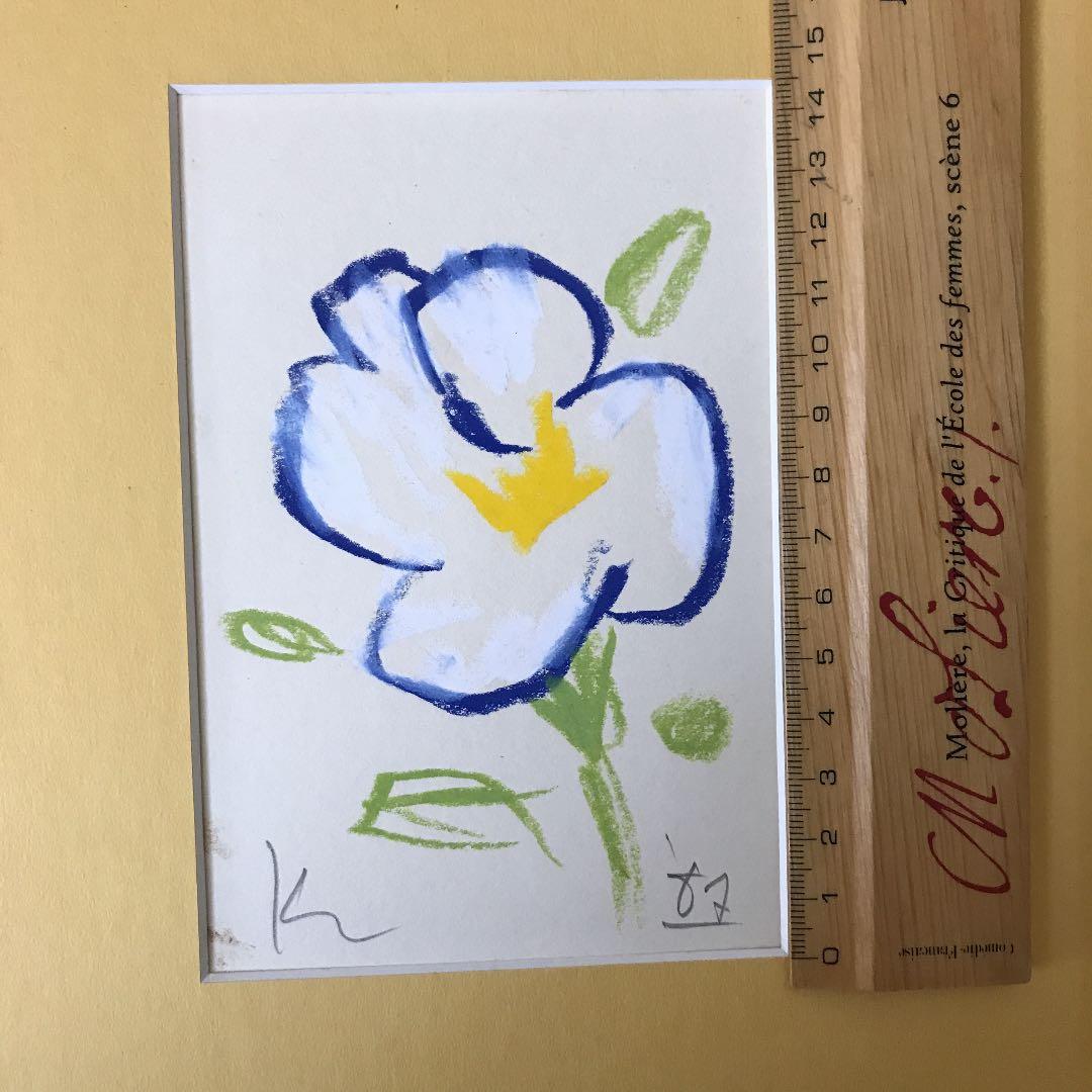 黒田征太郎　パステル画