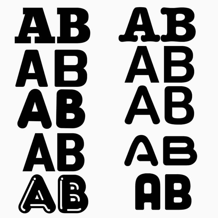 英語 フォント 見本