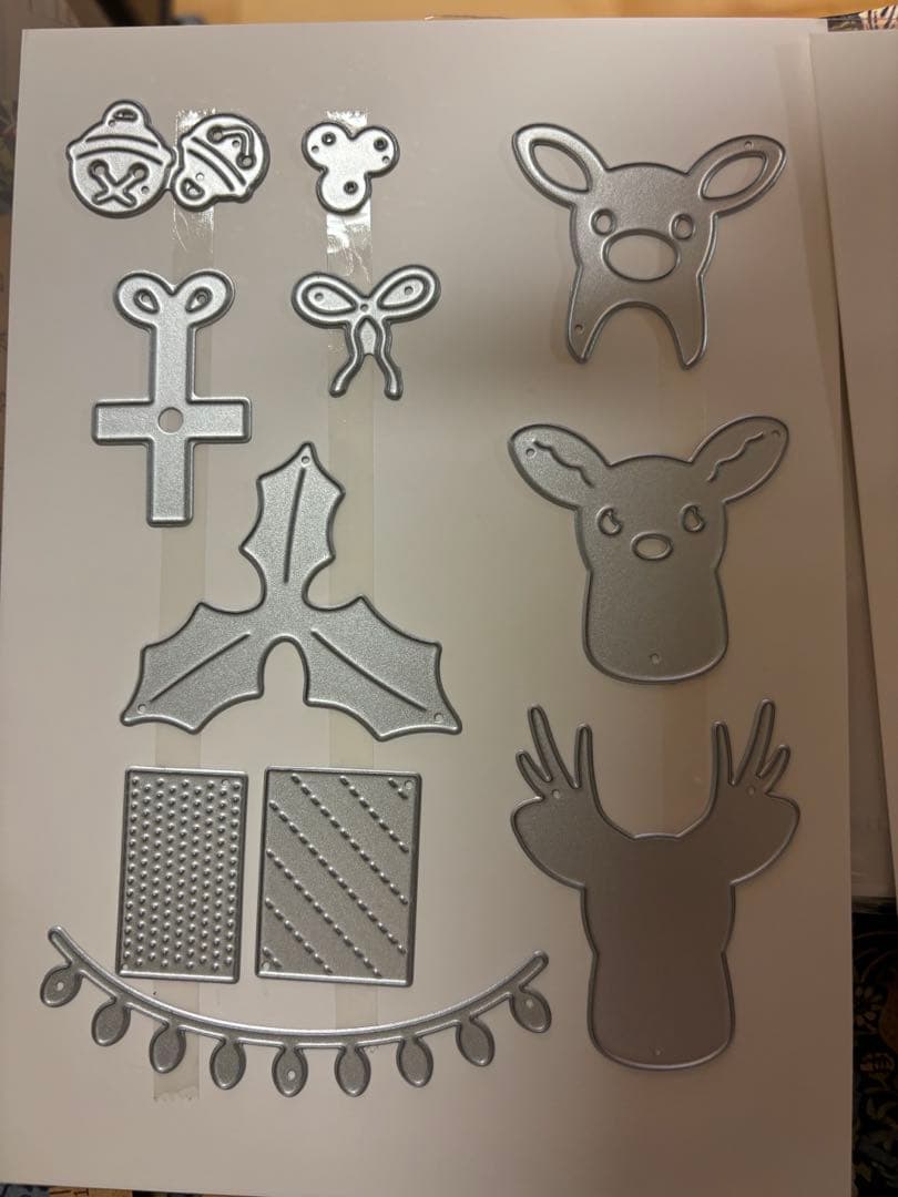 完売の品1点限り♡未使用　新作トナカイのかわいいスタンプ&ダイ　スタンピンアップ