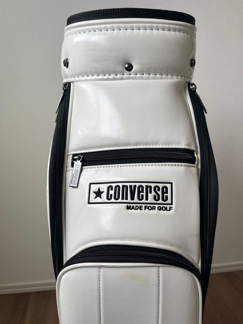 CONVERSE ホワイト キャディバッグ