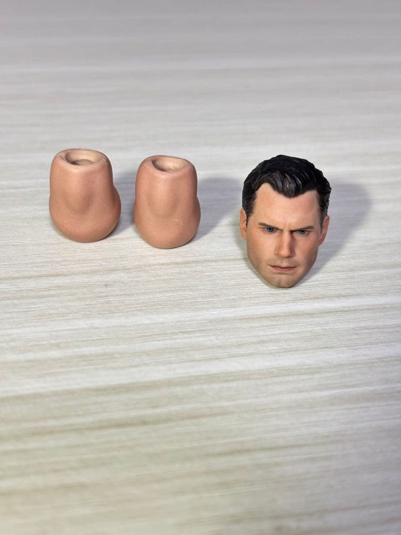 閃回studio スーパーマン カスタムヘッド フィギュア figure