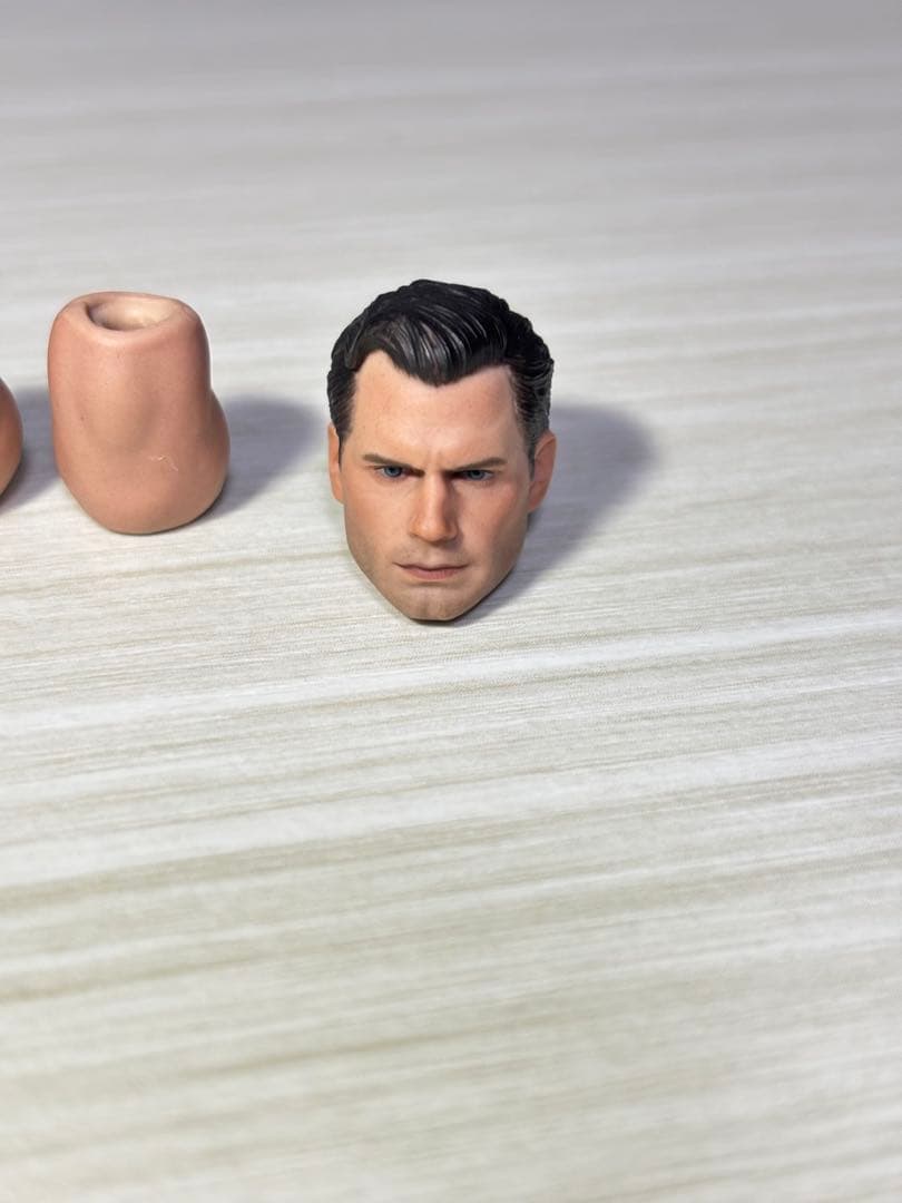 閃回studio スーパーマン カスタムヘッド フィギュア figure