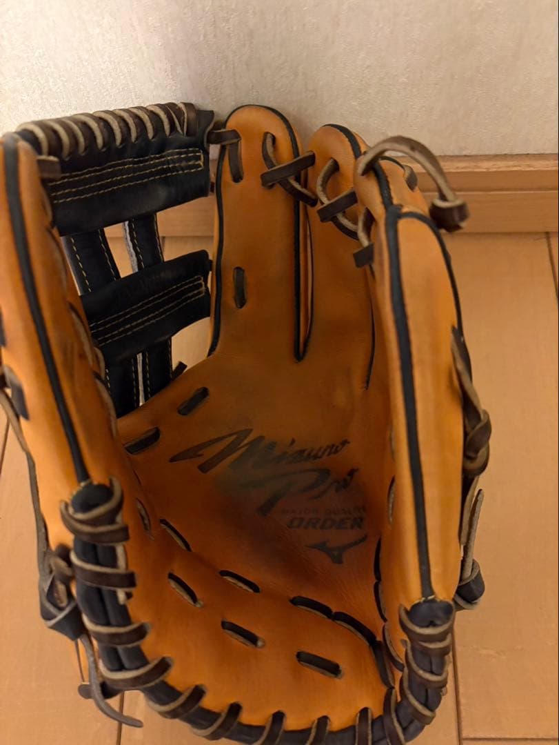 ミズノプロ ダイバーシティブルー　内野手　オーダーグラブ　ミズノ