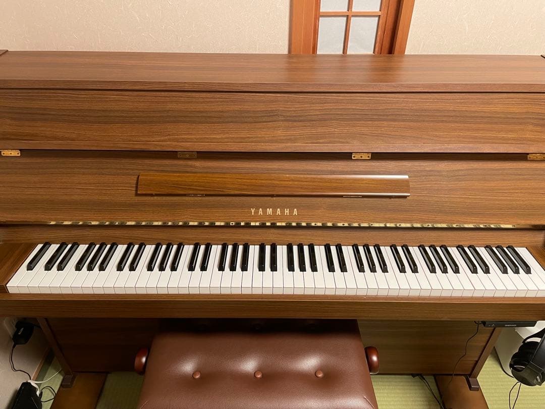 YAMAHA アップライトピアノ MC108C ブラウン