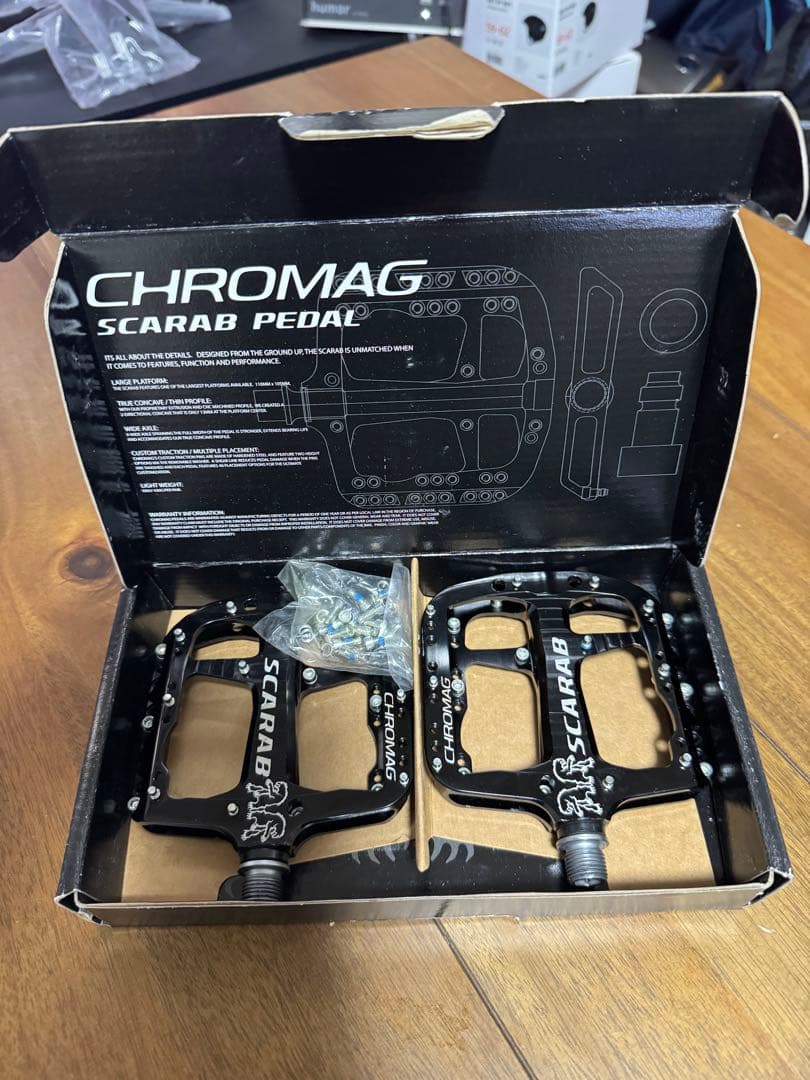 CHROMAG SCARAB MTB ペダル【新品/未使用】