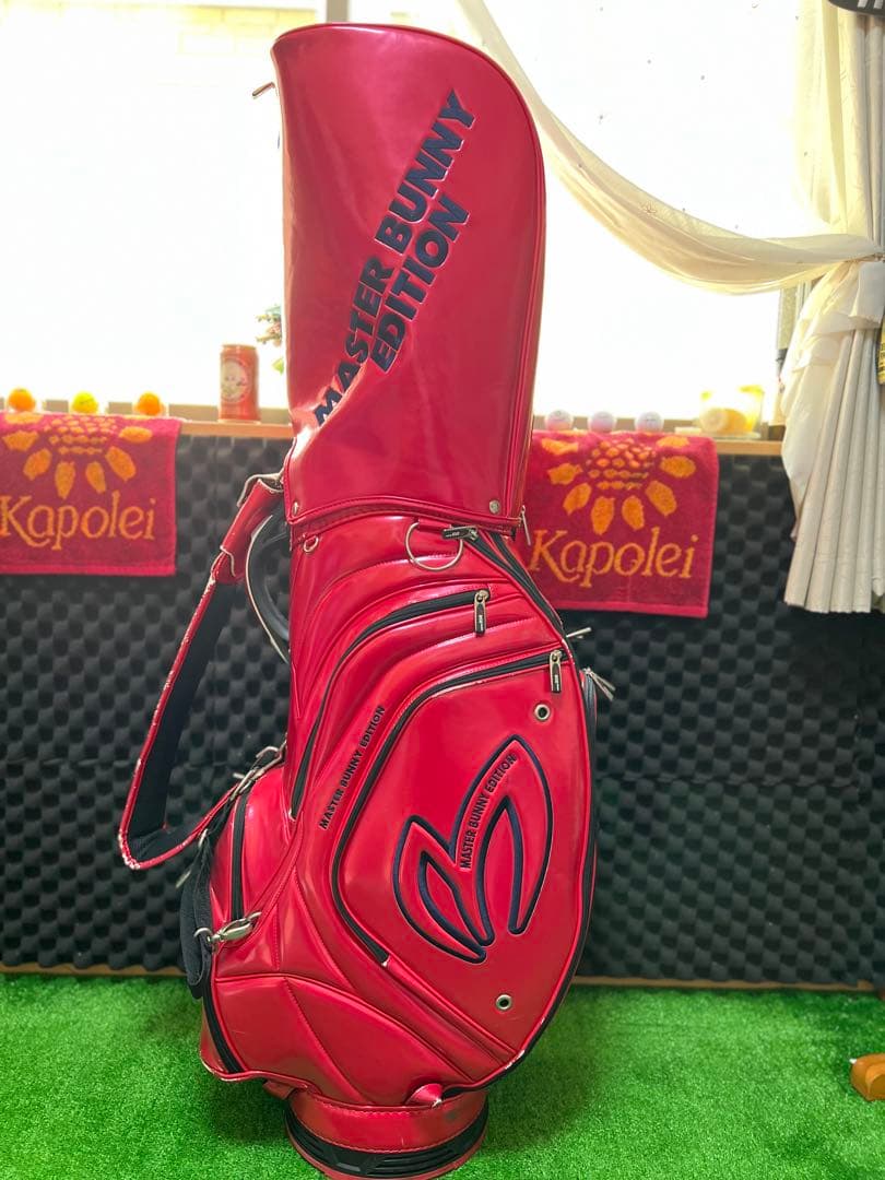 MASTER BUNNY EDITION キャディーバッグ レッド