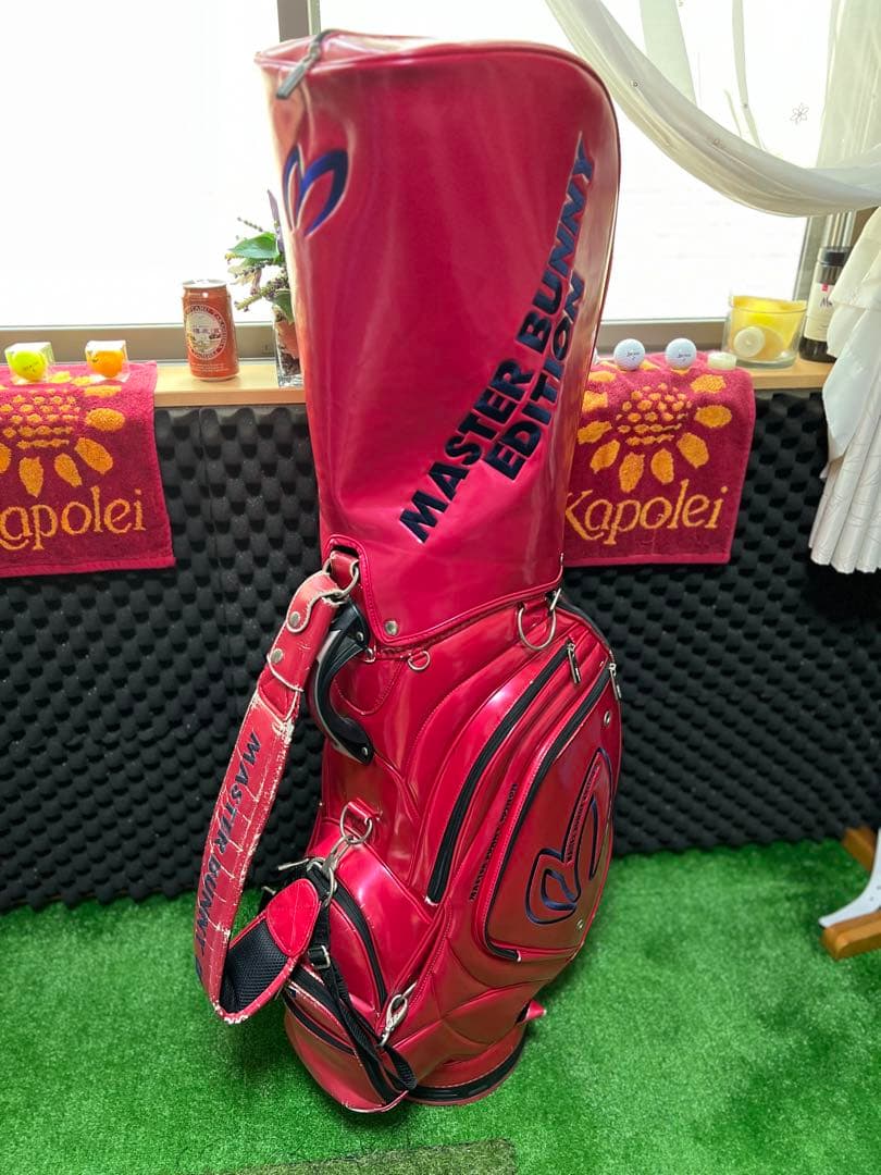 MASTER BUNNY EDITION キャディーバッグ レッド