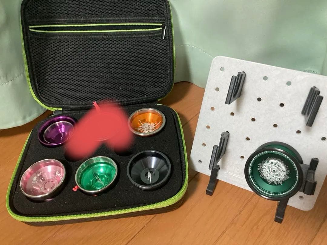 ヨーヨーセット　ラック付き