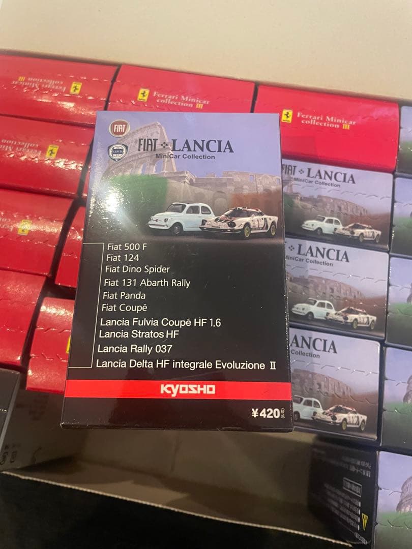 Porsche & Fiat-Lancia ミニカーコレクション