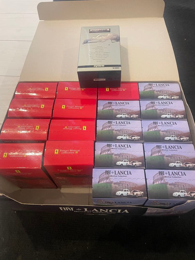 Porsche & Fiat-Lancia ミニカーコレクション