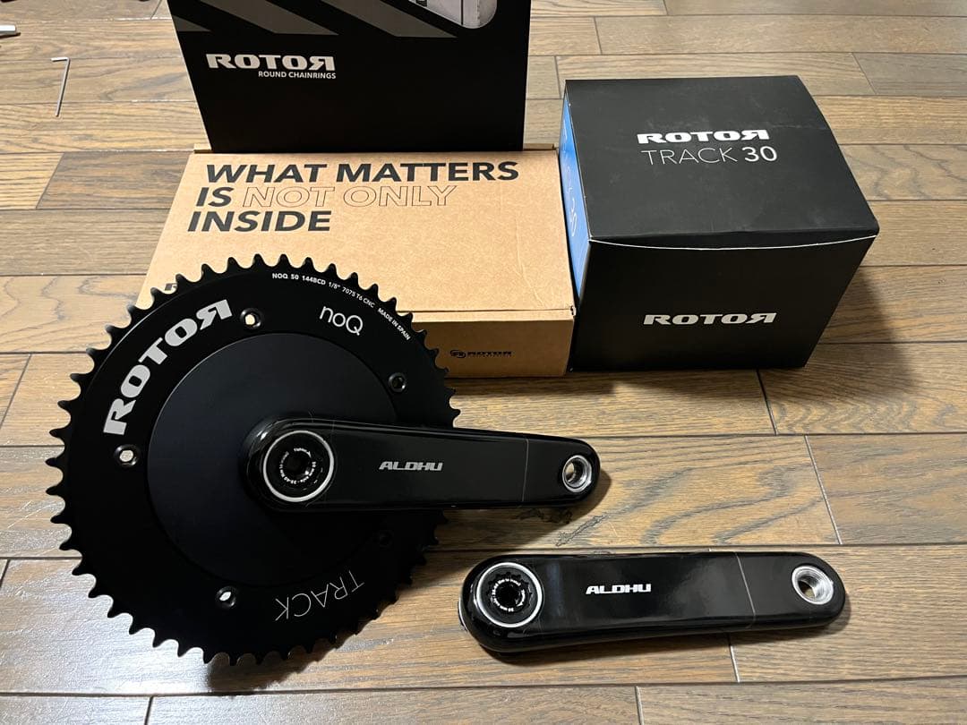 ROTOR ALDHU CARBON TRACK クランク ローター ピスト