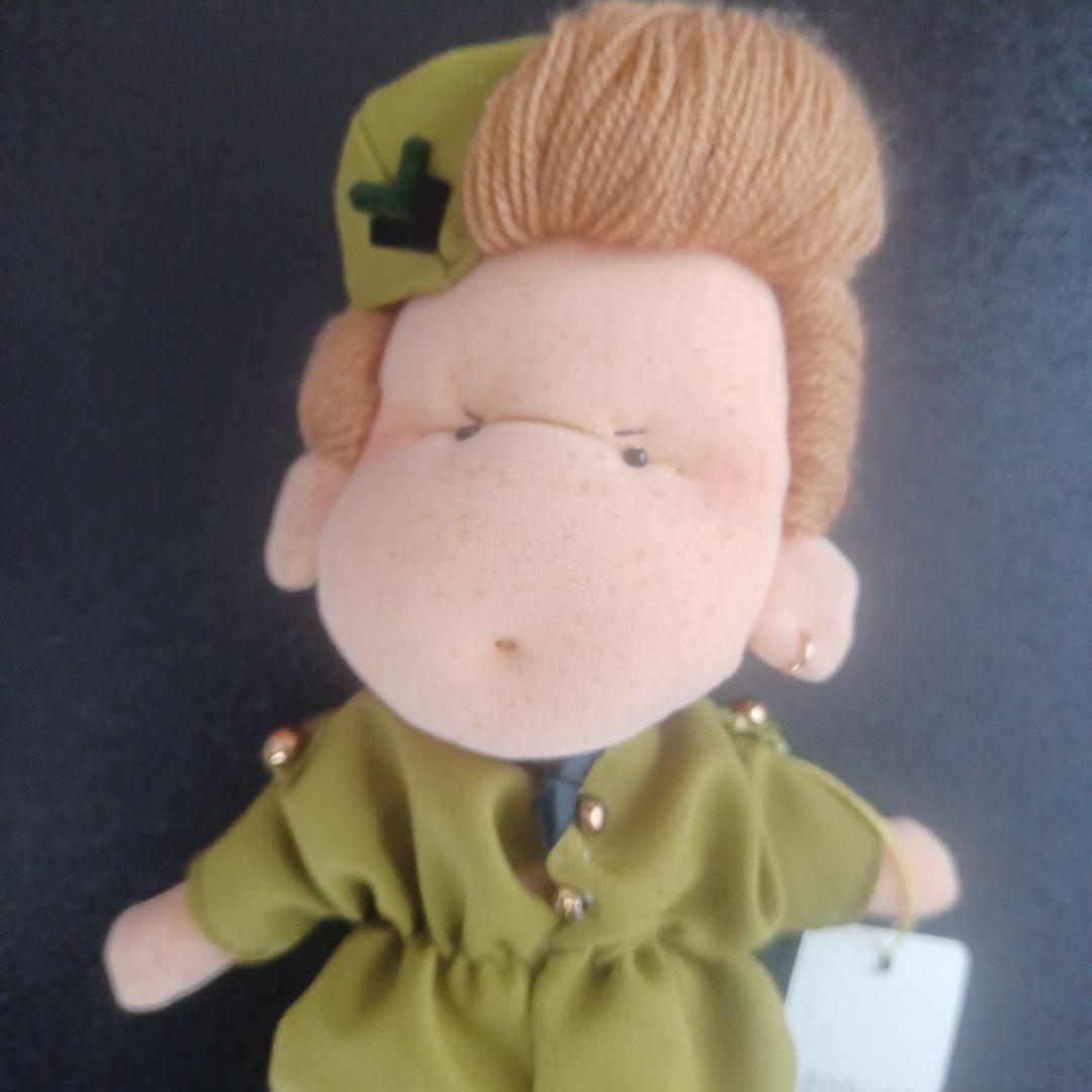 ヤンキー ツッパリ君　ぬいぐるみ　タグつき　当時物 　　昭和ファンシー