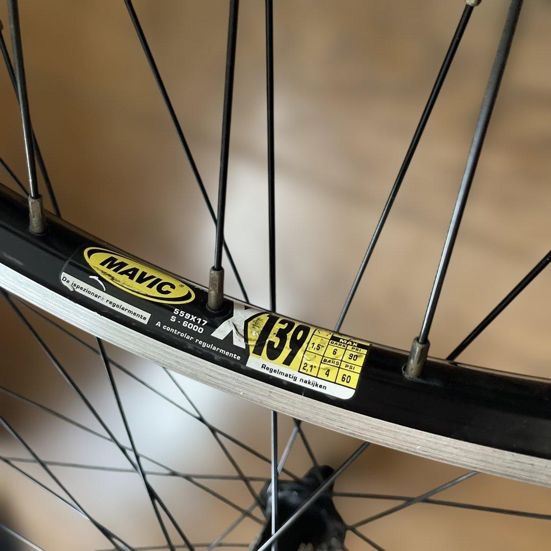 MAVIC MTB 26インチ ホイール X139 シマノ 9速