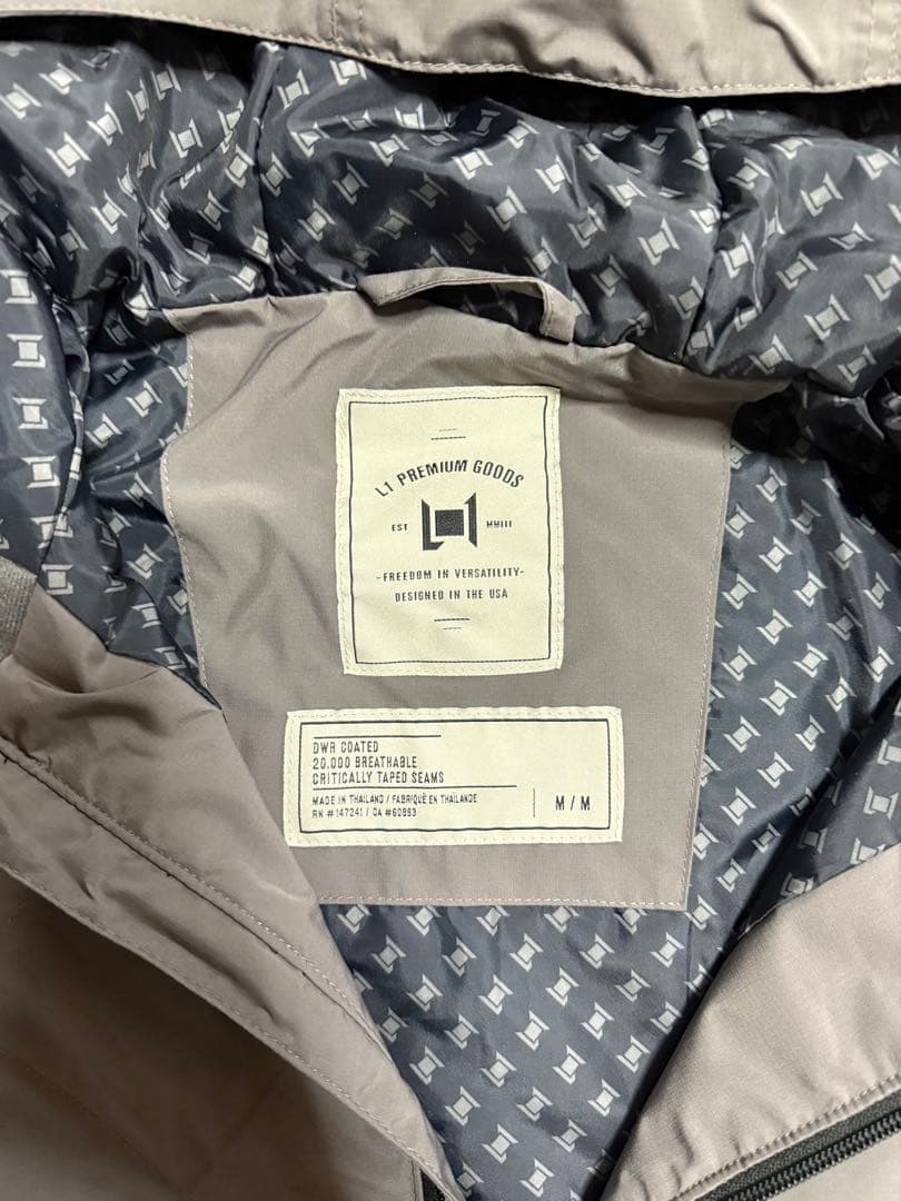 L1 Premium Goods スノーボードウェア ハーフジップ ユニセックス