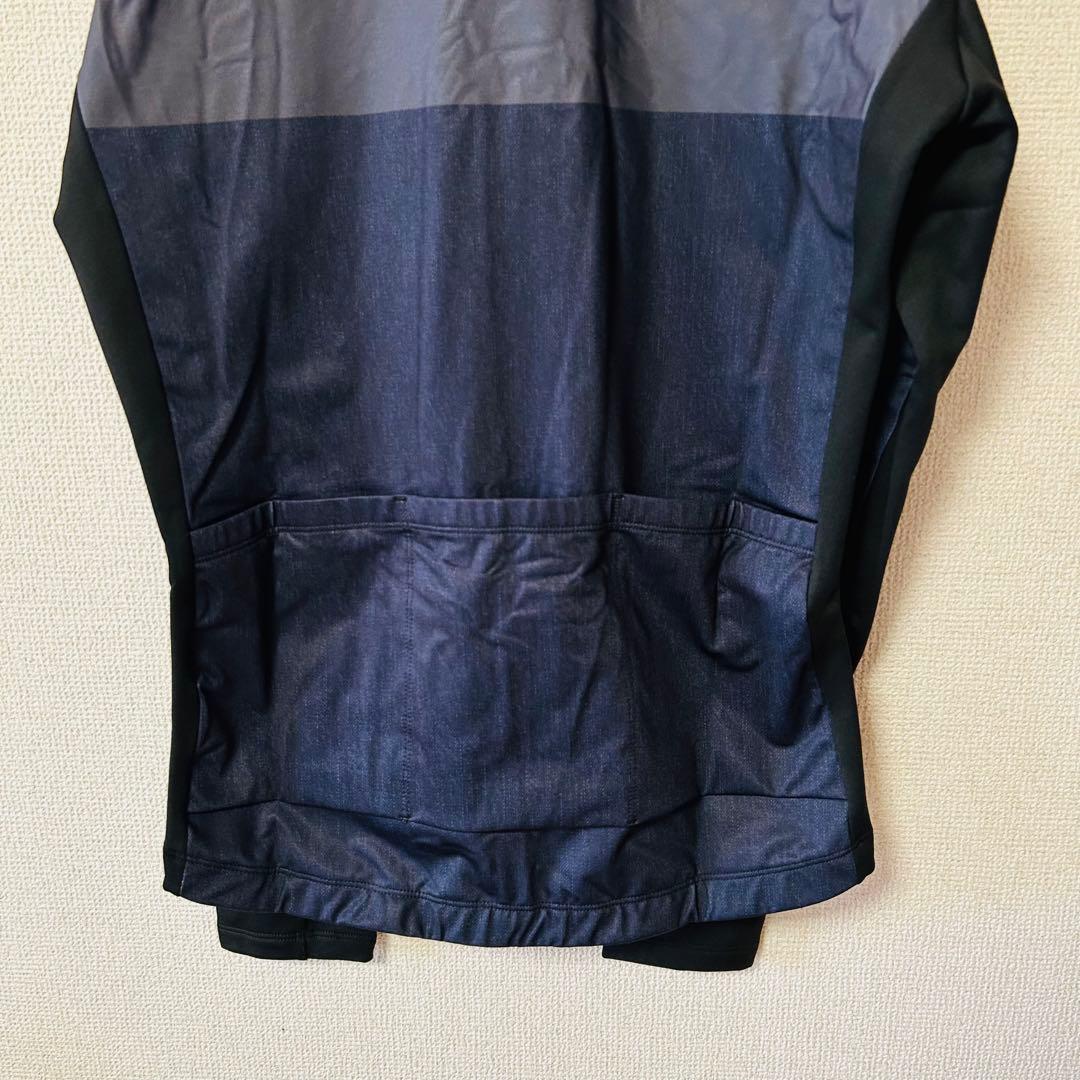 ■新品■　カペルミュール　Mサイズ　裏起毛ジャケット　グレーボーダーデニム