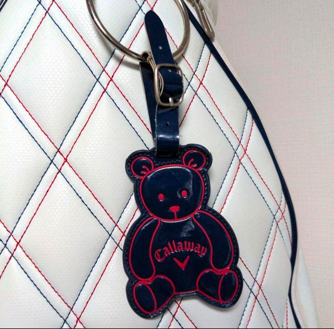 dc9 Callaway レザー キャディバッグ 白