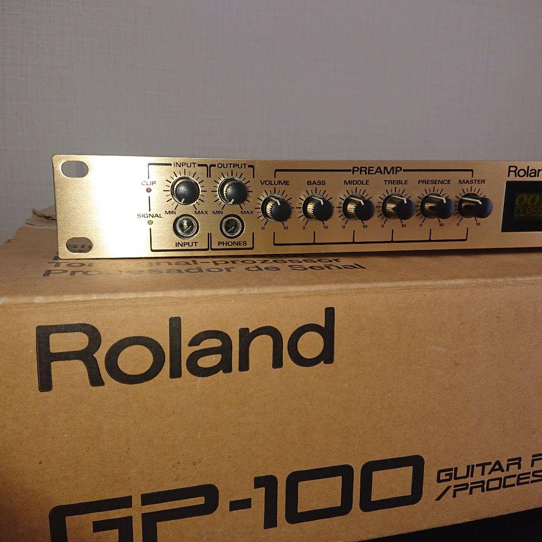 Roland GP-100 ギター プリアンプ/プロセッサー 箱、説明書 付属
