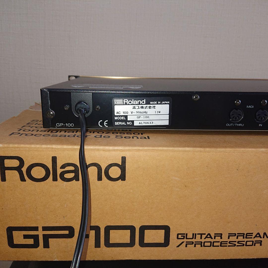 Roland GP-100 ギター プリアンプ/プロセッサー 箱、説明書 付属