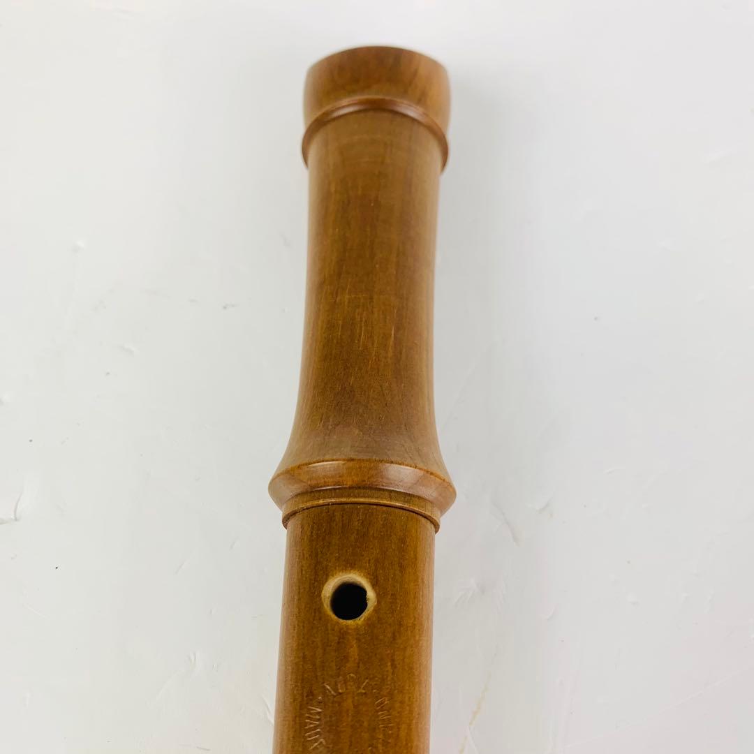 美品 AURA 木製ソプラノリコーダー オランダ製 アウラ BLOKFLUIT