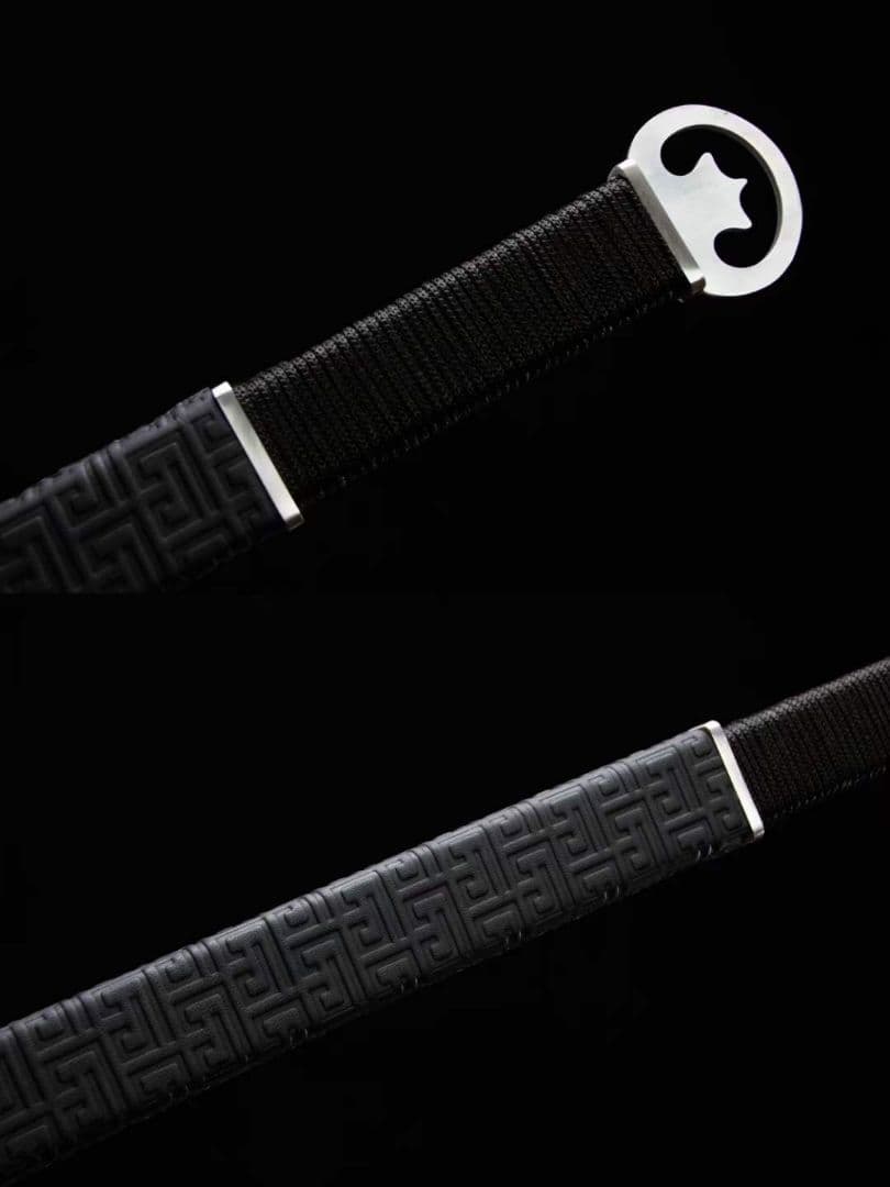 中金曲刃環首片手刀 古兵器 武具　刀装具　日本刀　模造刀 居合刀   短刀