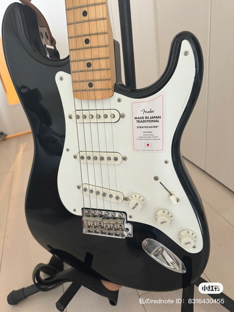 Fender ブラック ほとんど使われていません