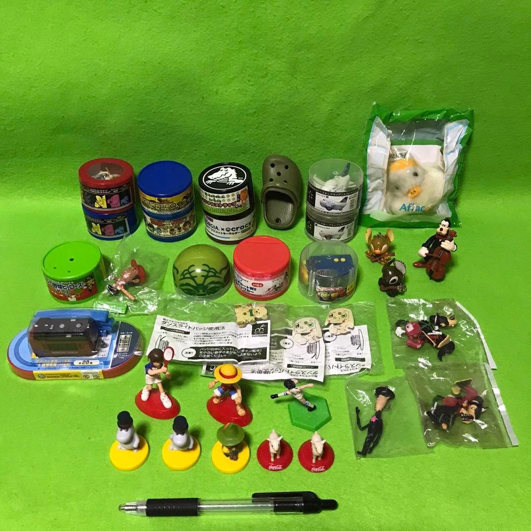 ミニフィギュア　キーホルダー　バッジ　いろいろセット