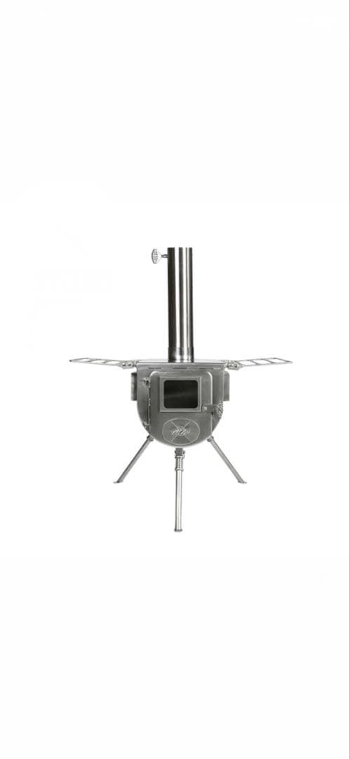 テンマクデザイン ウッドストーブサイドヴュー【L】収納ケース、煙突ガード付き