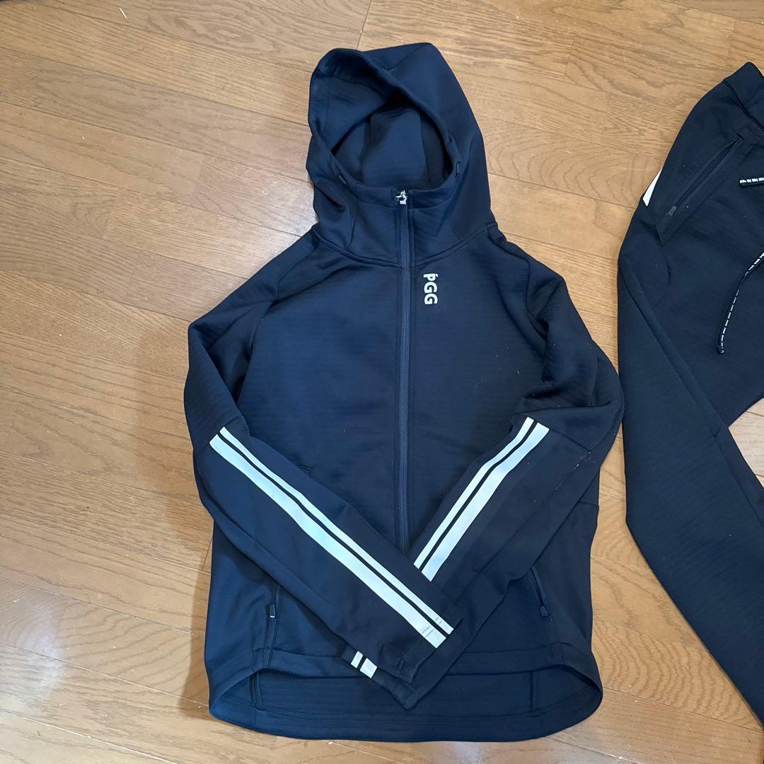 パーリーゲイツ PGG pearly gates 冬用厚手 ジャージセットアップ