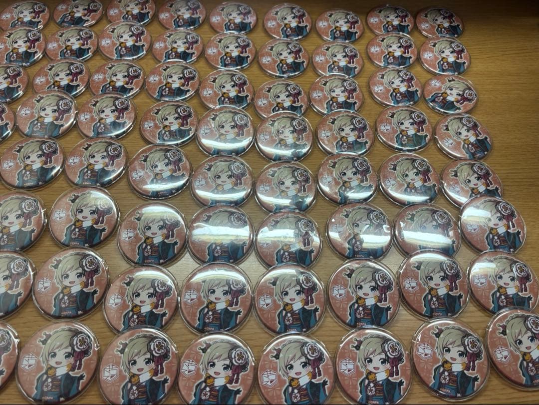 コンパス　深川まといスイパラ缶バッジ×80個