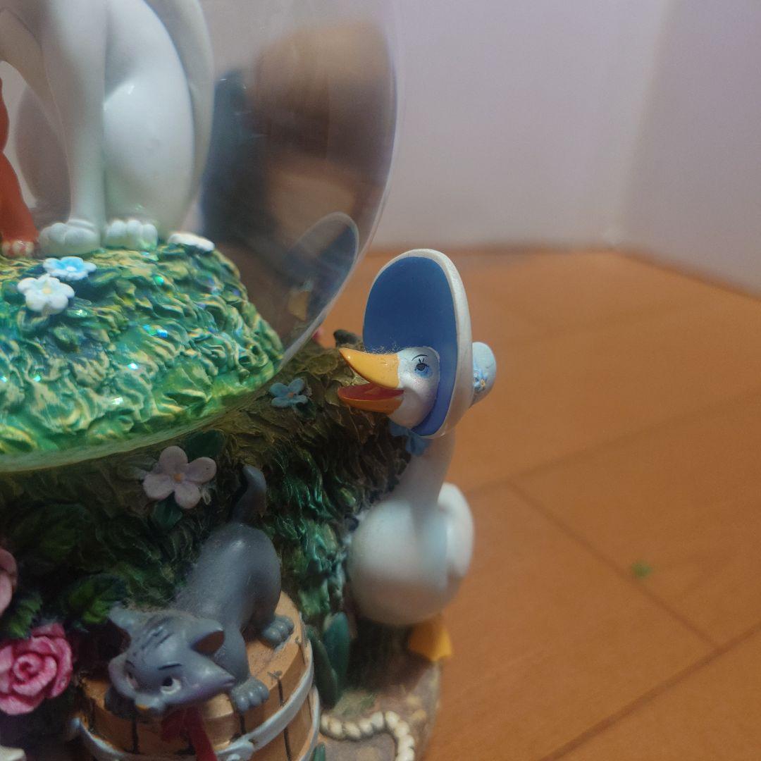 ディズニー　おしゃれキャットスノーグローブ