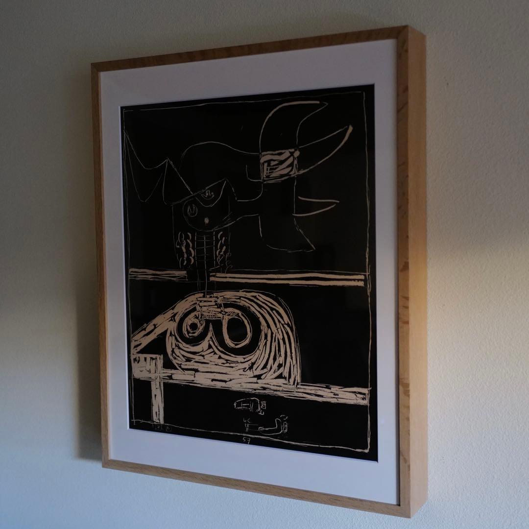 ル・コルビジェ 1957年オリジナル リトグラフ エディション90/125 版画