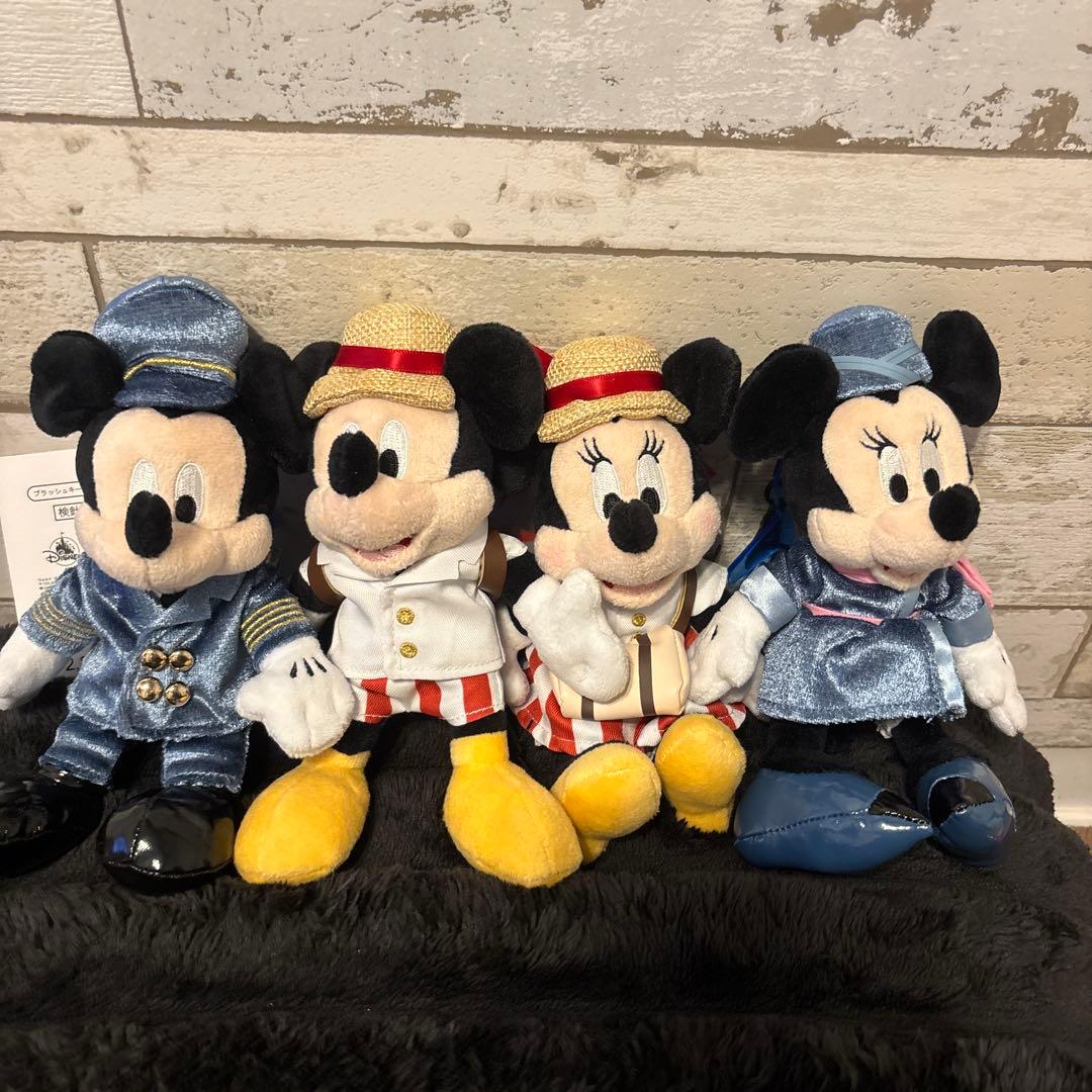 フラッグシップ羽田/羽田空港限定/プラッシュキーチェーン/ディズニー