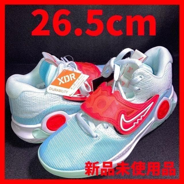KD TREY 5 X 水色 ライトブルー 白 ホワイト レッド 26.5cm