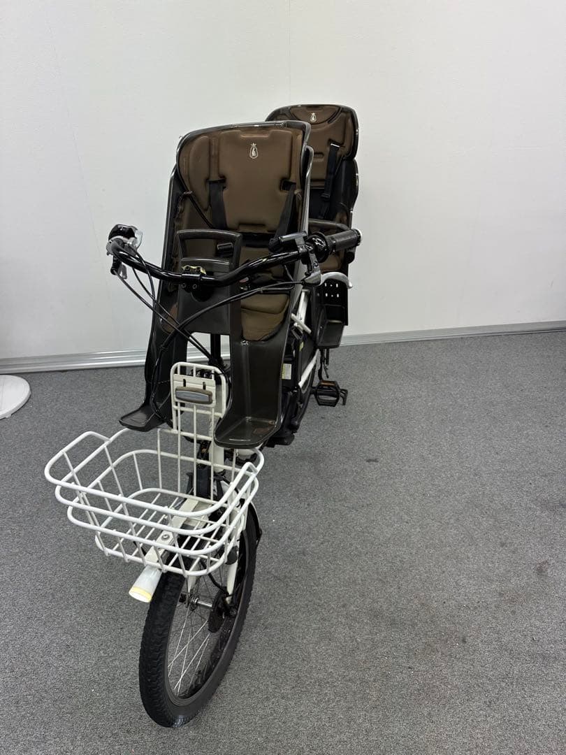 3人乗り対応電動自転車　ブリヂストンビッケ2 チャイルドシート付きのお買い得品